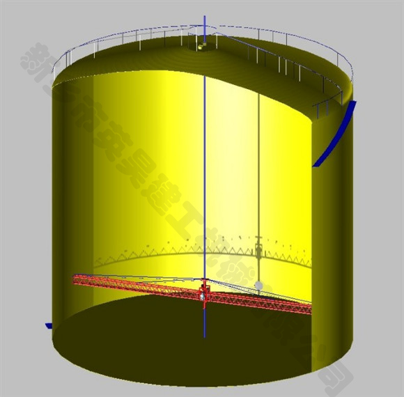 一万-3万立方油罐内壁旋转升降平台
